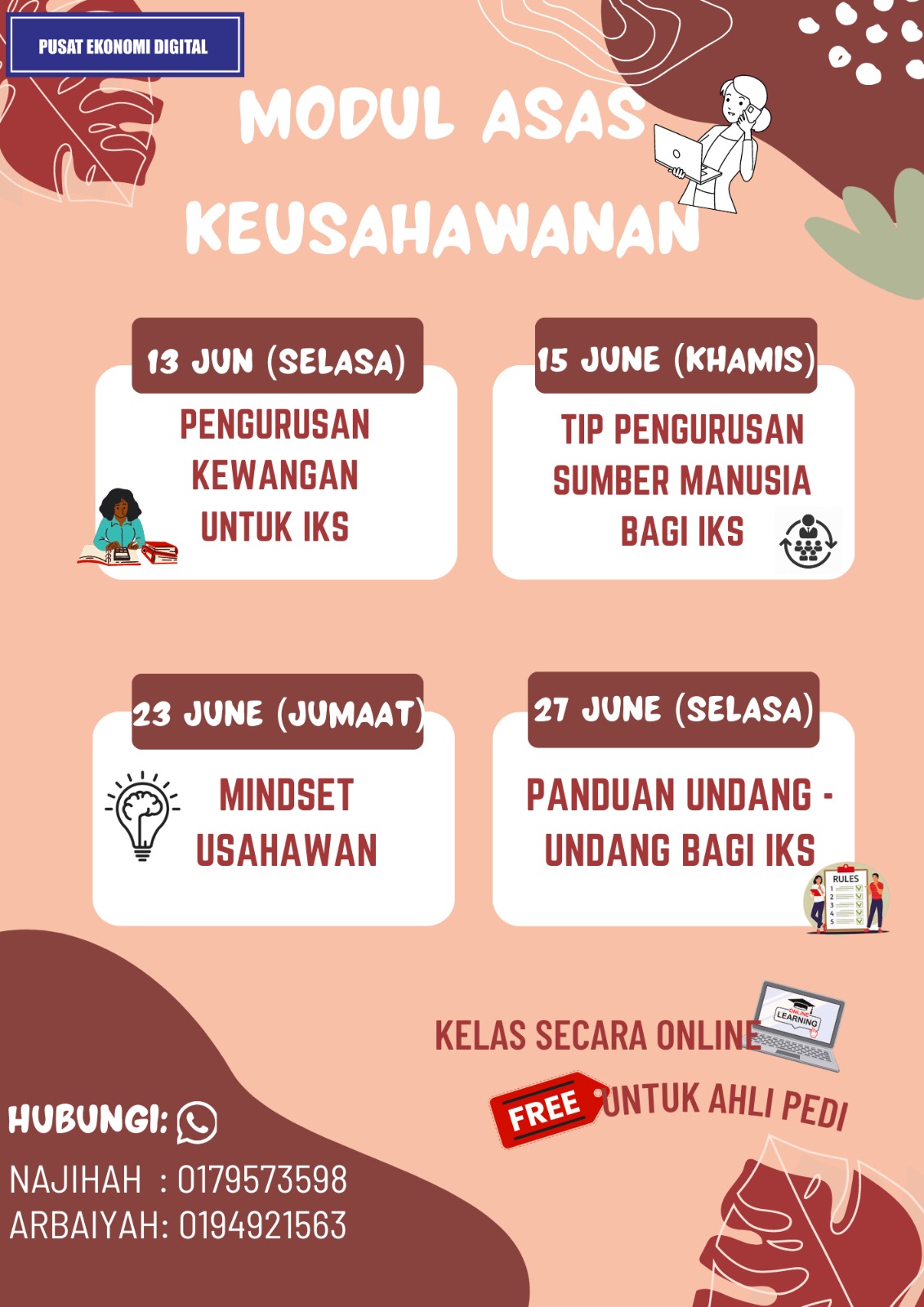 PROGRAM USAHAWAN BULAN JUN